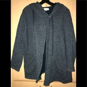 Sweatshirt Jacket - Top only hook & eye